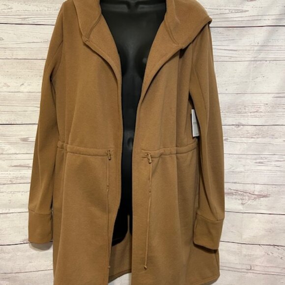 Beyond Yoga Tan Hooded Cardigan - Picture 4 of 8